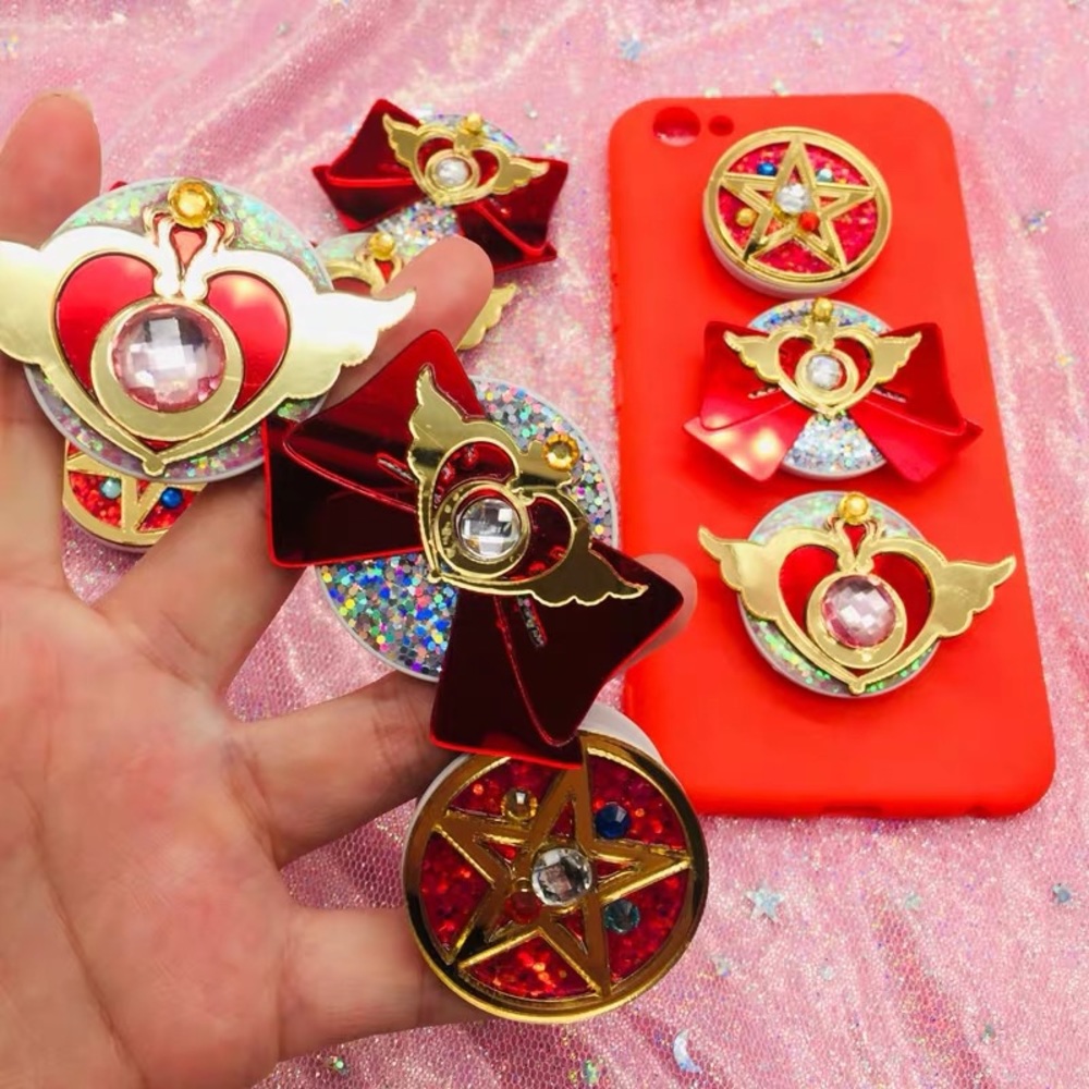 Unique sailor moon diy pop socket - Picture 3 of 6